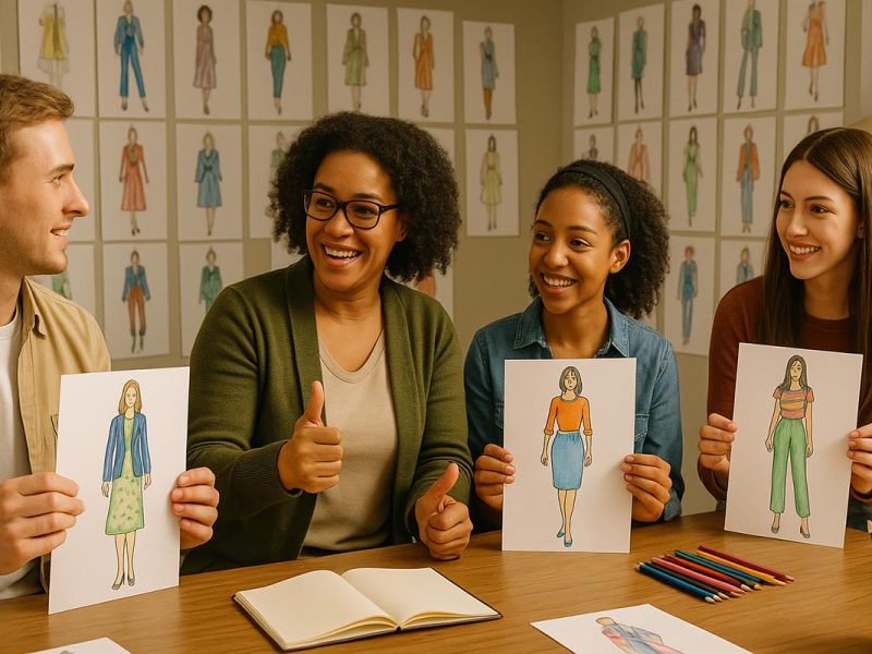 Fashion Coloring Pages to Explore Style and Design