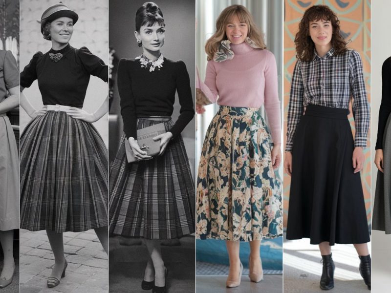 How the Midi Skirt Became a Wardrobe Classic